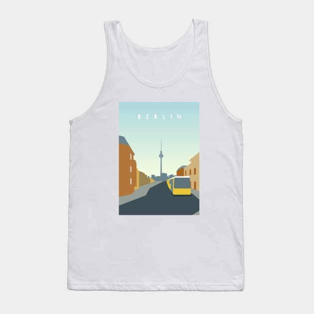 Berlin Tank Top by Zakaria Azis